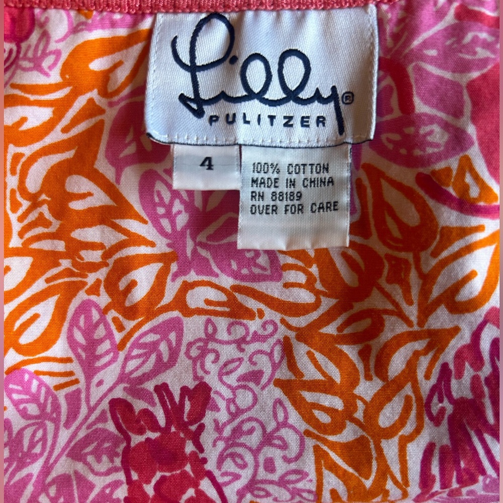 Lilly Pulitzer Vintage Palm Beach wrap skirt - Size S - Picture 6 of 6